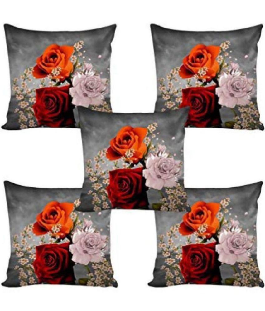     			Fashion Alley Set of 5 Others Cushion Covers 40X40 cm (16X16)