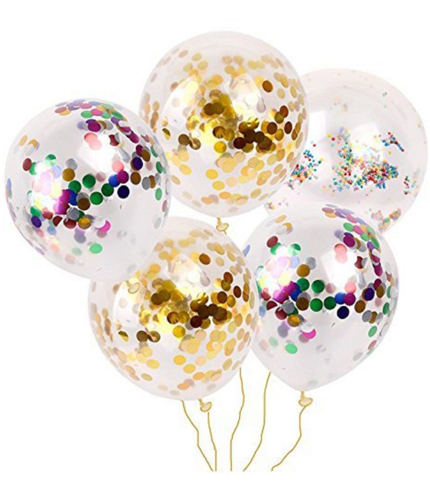     			Party Proppers Confetti Balloons (Set Of 20) For Birthday, Anniversaries, Wedding, Baby Shower , Bachelors Decoration