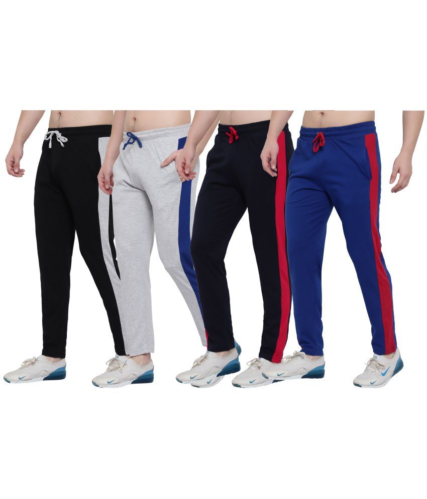     			DIAZ Cotton Trackpants/Trousers For Men Pack of 4