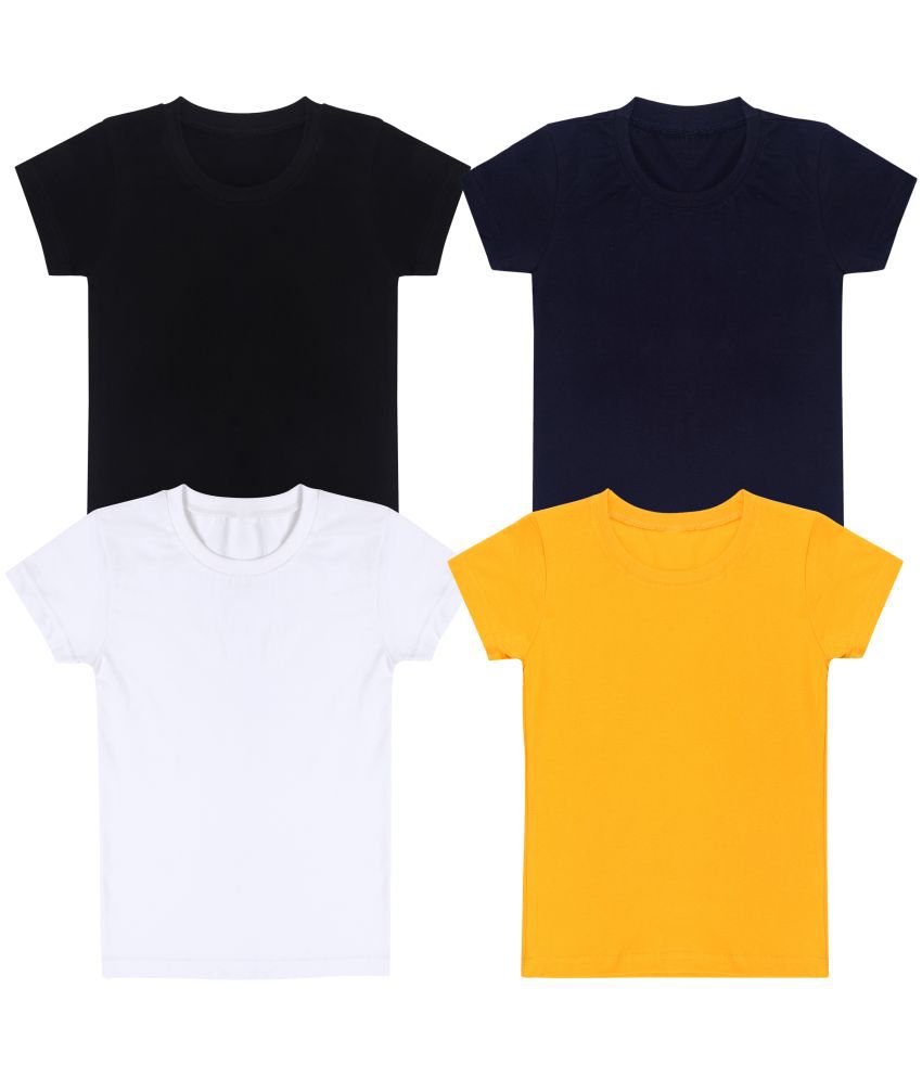 DIAZ Kids Half T-Shirt | Boy's Cotton Half T-Shirt Pack of 4