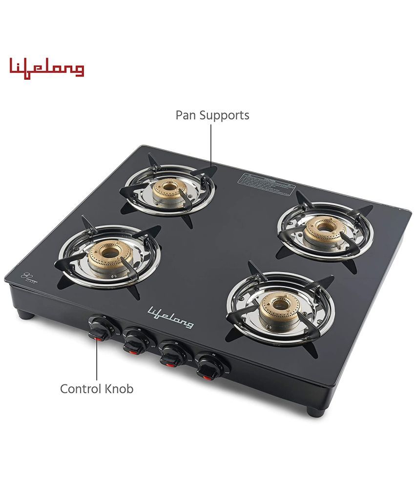 Lifelong LLGS944 ISI Certified Mild Steel Powder Coated Glass Top 4