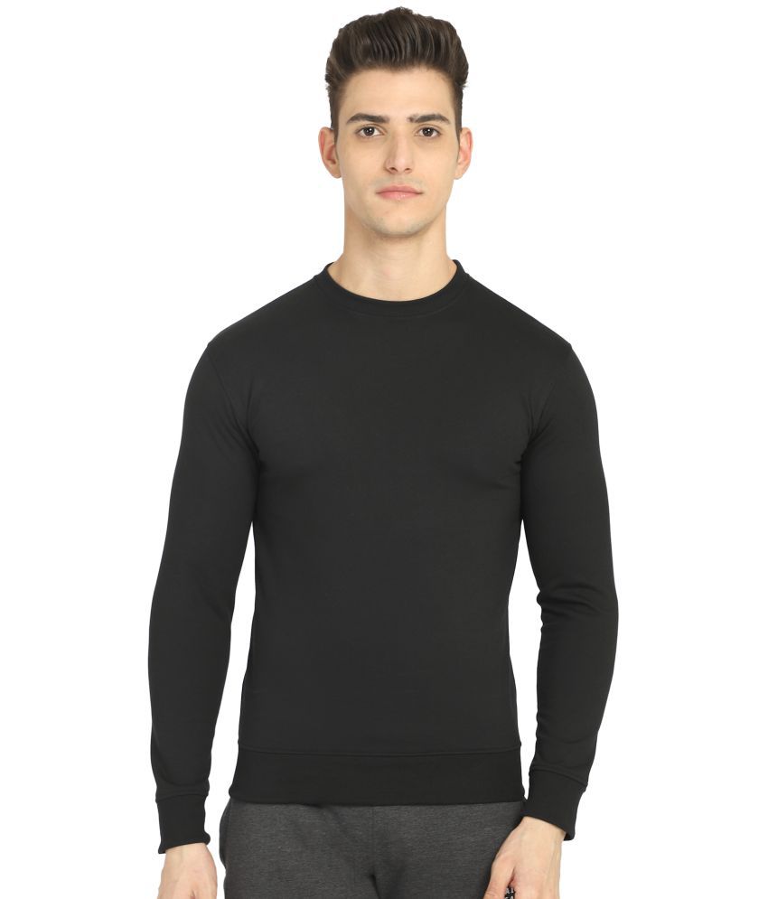     			DYCA Black Sweatshirt Pack of 1