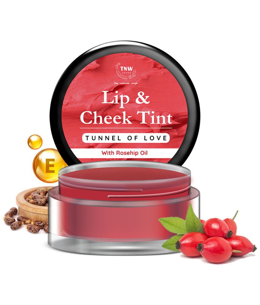     			TNW- The Natural Wash Tunnel of Love Lip & Cheek Tint with Rosehip Oil for Natural Makeup Look, 5g