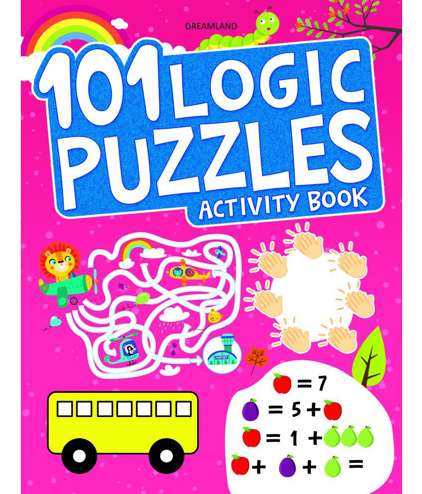     			101 Logic Puzzles Activity Book - Interactive & Activity