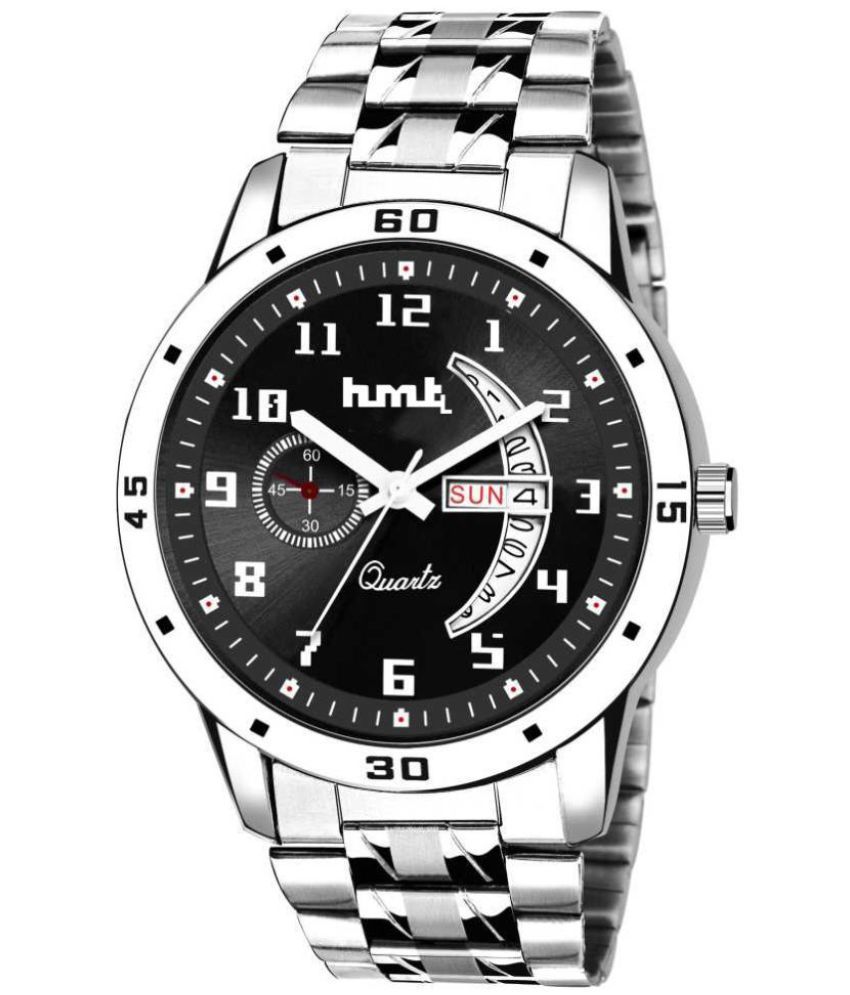     			HMTL - Silver Metal Analog Men's Watch