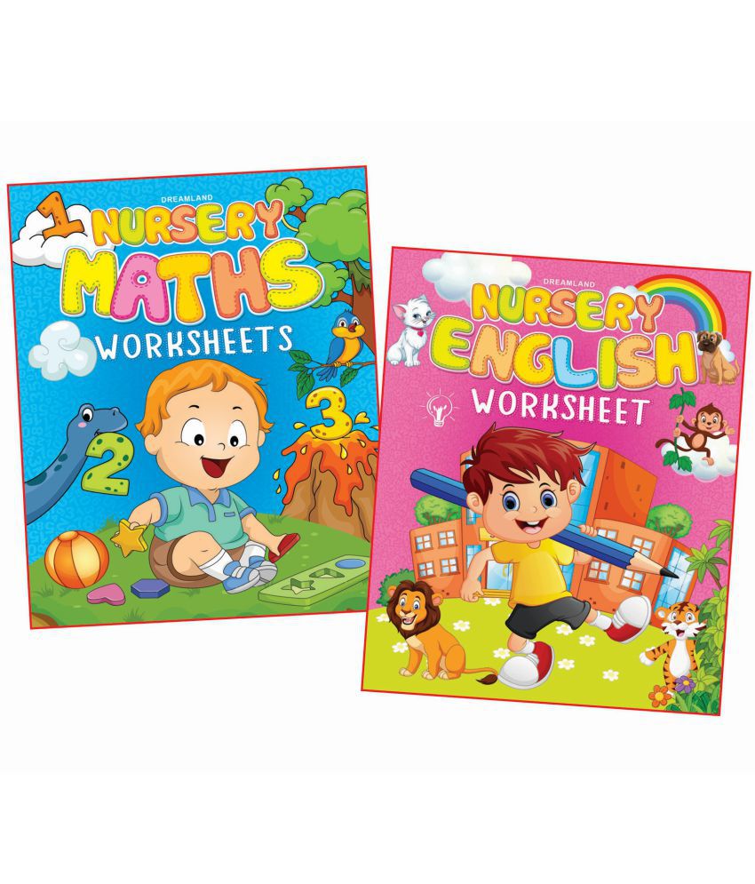    			Nursery Worksheets (A set of 2 Books) - Early Learning