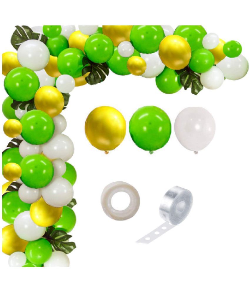     			Blooms Event JUMBO 102Pc Jungle Safari Theme Birthday Supplies Balloon Garland Kit