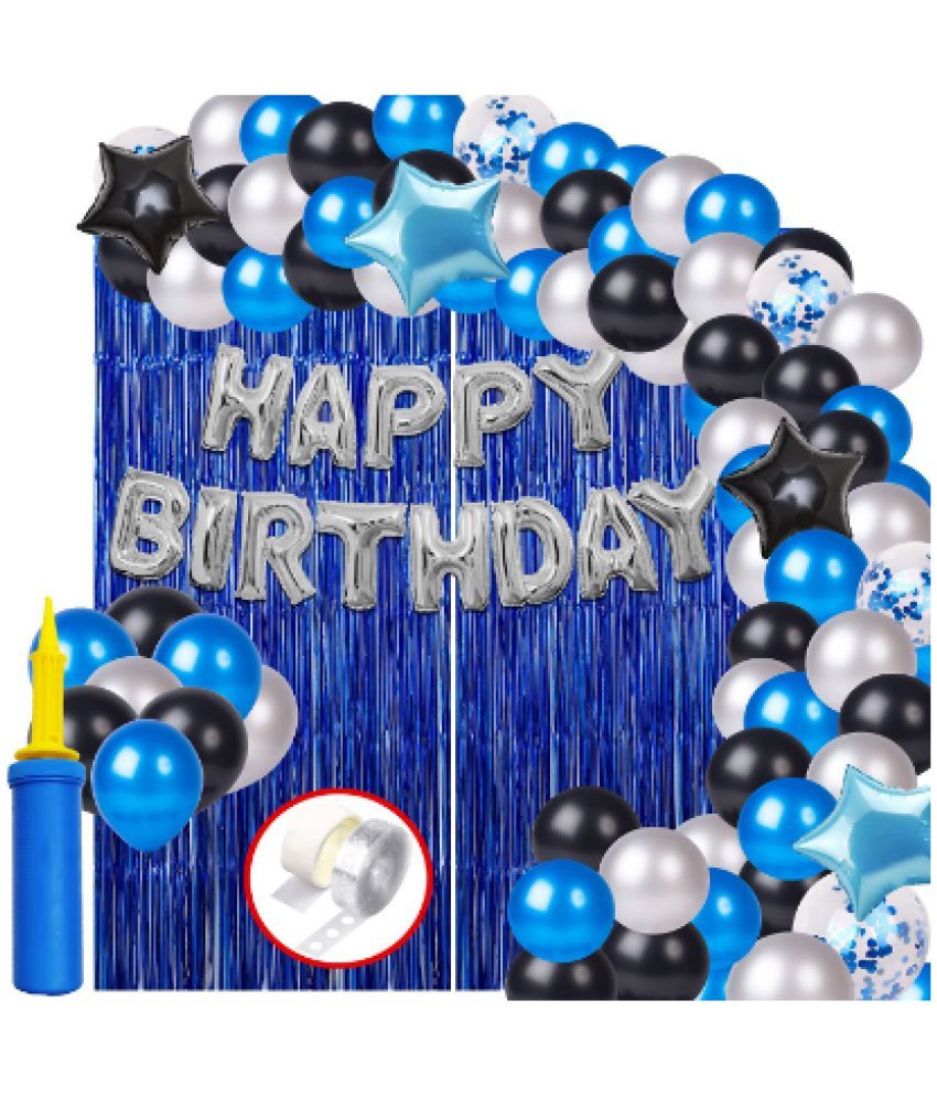     			Blooms EventHappy Birthday Balloons Decorations Set - 60Pcs