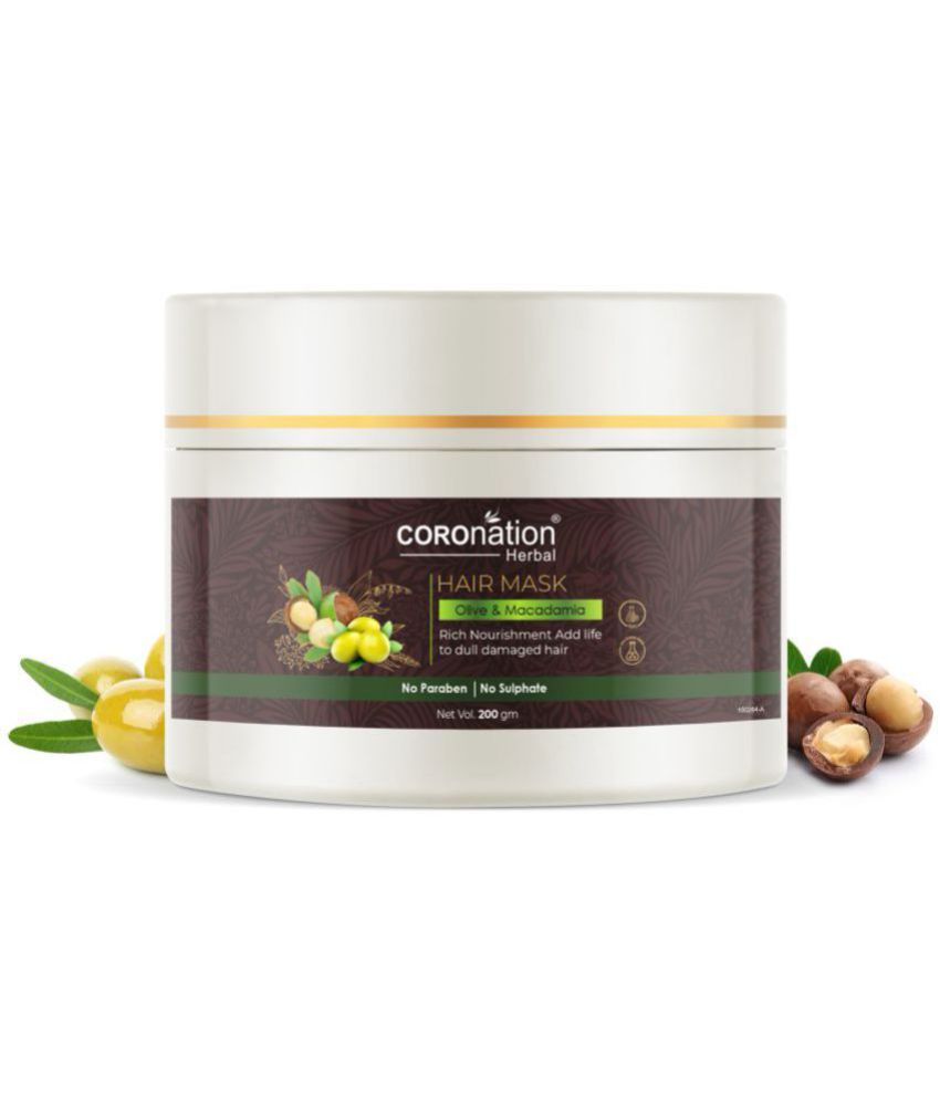     			coronation herbal  Olive and Macadamia -  Hair Mask Cream 200 g