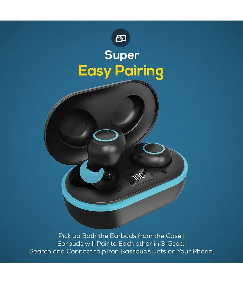 Ptron discount bassbuds jets