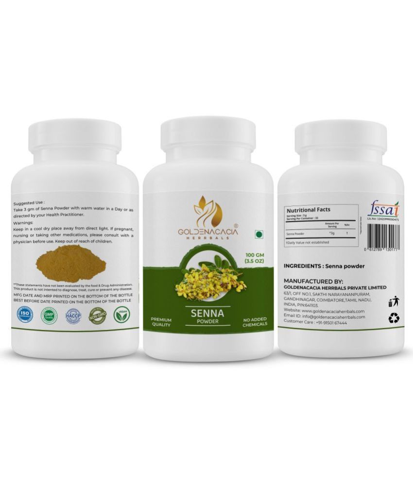     			GOLDENACACIA HERRBALS Cassiac Anguslifolia 100gm Powder 100 gm