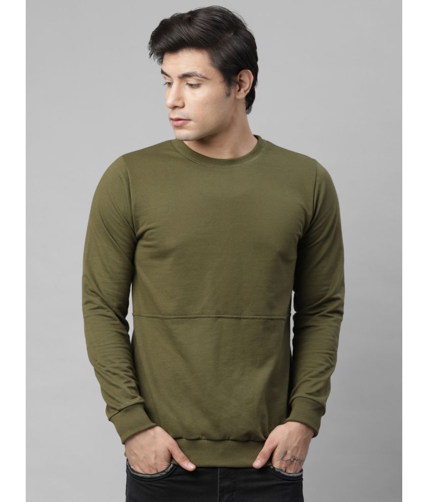     			Rigo Olive Sweatshirt Pack of 1