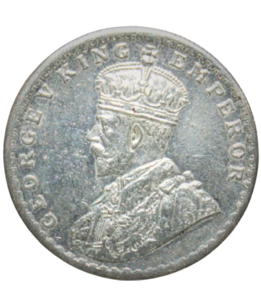     			1 Rupee (1911) "George V King Emperor" - British India Rare Coin