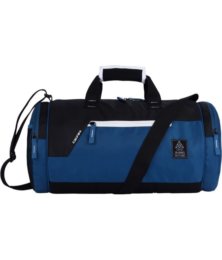     			Gear 22 Ltrs Blue Duffle Travel Bag