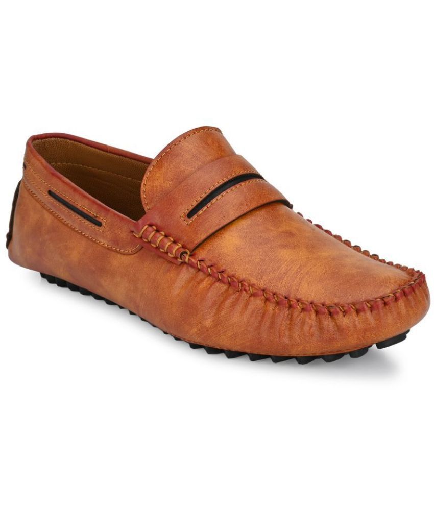     			Prolific - Tan Men's Slip on loafers