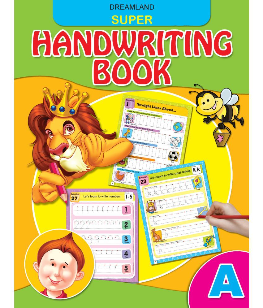     			Super Hand Writing Book Part - A - Early Learning Book