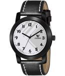 JAXON MWJ-517 White Dial Leather Analog Men's Watch