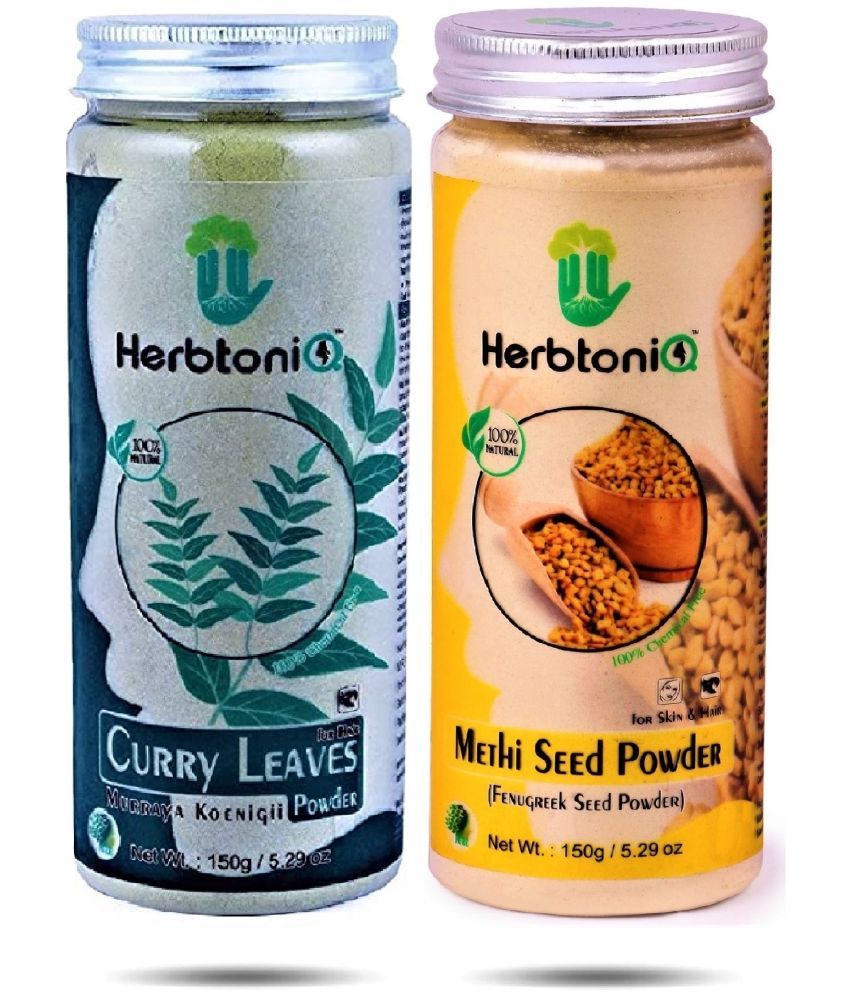 HerbtoniQ 100% Natural Curry Leaves and Methi Powder For Dandruff, Hair Mask 300 g Pack of 2: Buy HerbtoniQ 100% Natural Curry Leaves and Methi Powder For Dandruff, Hair Mask 300 g HerbtoniQ 100% Natural Curry Leaves and Methi Powder For Dandruff, Hair Mask 300 g Pack of 2: Buy HerbtoniQ 100% Natural Curry Leaves and Methi Powder For Dandruff, Hair Mask 300 g