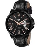 JAXON MWJ-516 Black Dial Leather Analog Men's Watch