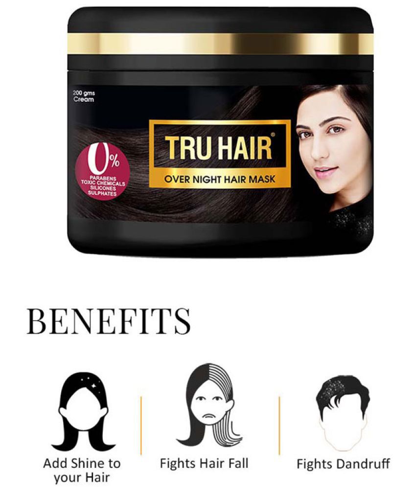 Buy TRU HAIR - Moisturizing Hair Mask For Damaged Hair (Pack of 1) Online  at Best Price in India - Snapdeal