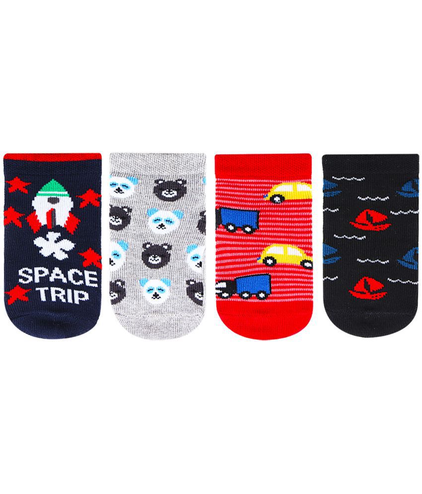     			Bonjour Multicolored Designer Socks For Newborn