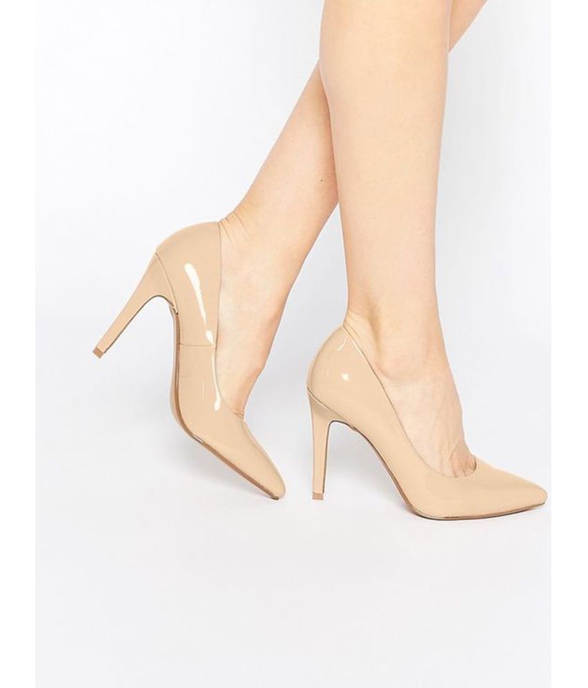     			Shoetopia - Tan Women's Pumps Heels