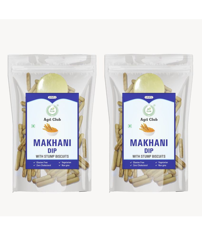 AGRI CLUB Makhani Cookies 200 g Pack of 2
