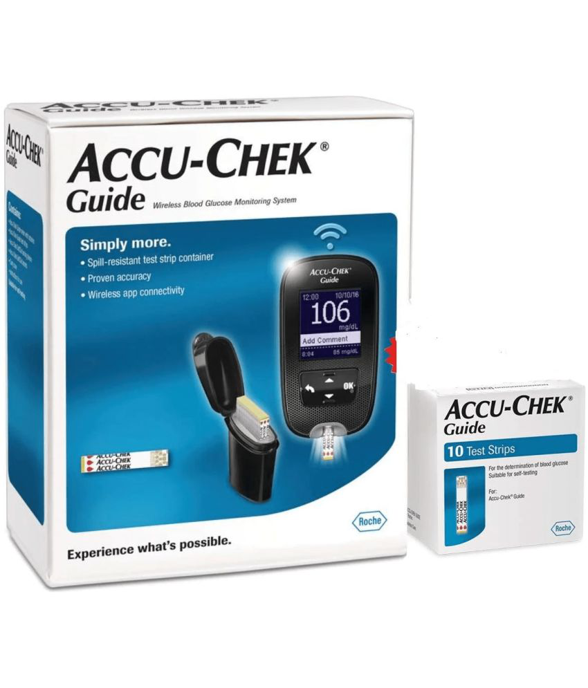     			AccuChek (Bluetooth) with 10 Test Strips