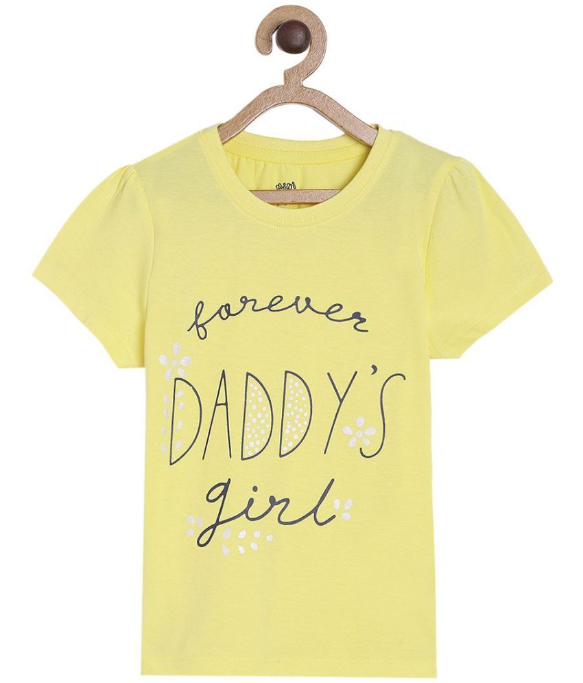     			MINIKLUB Baby Girl Yellow Color Knit Top