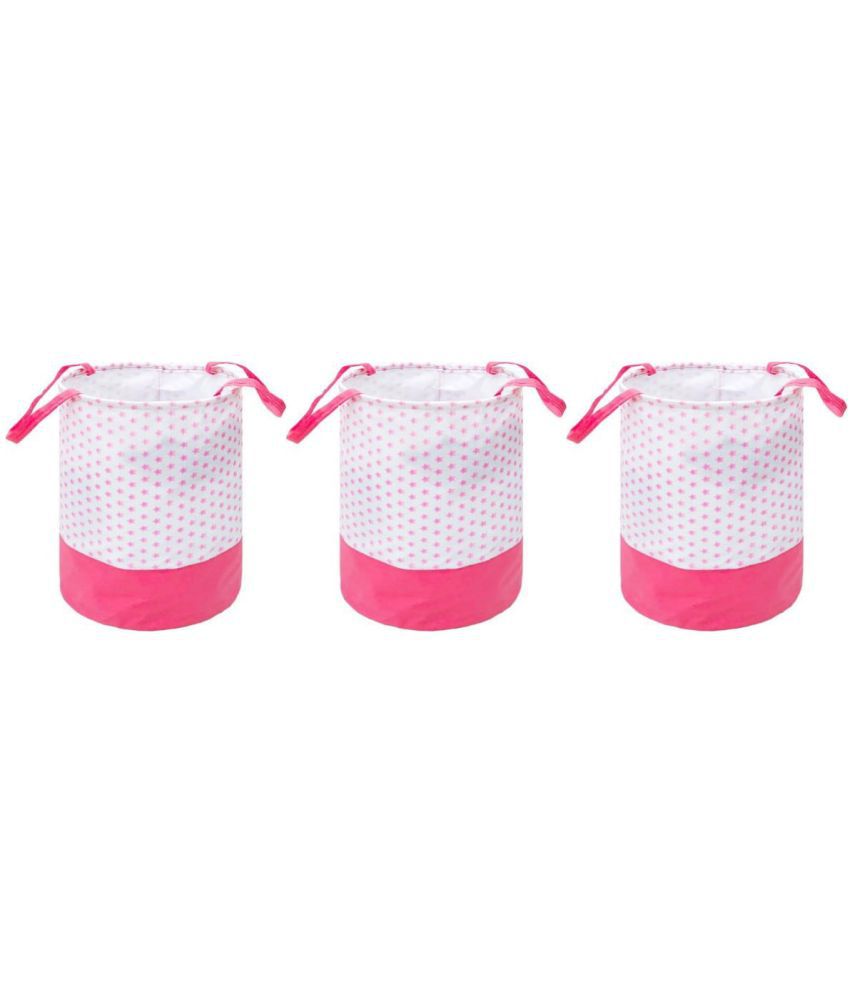     			SH. NASIMA Laundry bag 45 L Nylon Laundry Bag - Pink
