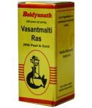 Baidyanath Vasantmalti Ras with Pearl & Gold Tablet 5 no.s Pack of 1