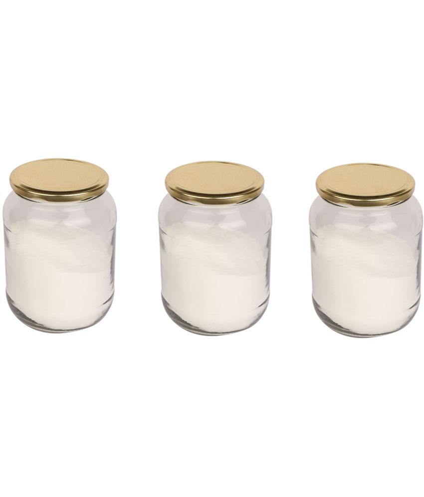     			AFAST Airtight Storage  Glass Food Container Set of 3 1000 mL