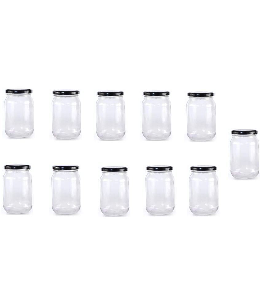     			AFAST Airtight Storage  Glass Food Container Set of 11 400 mL