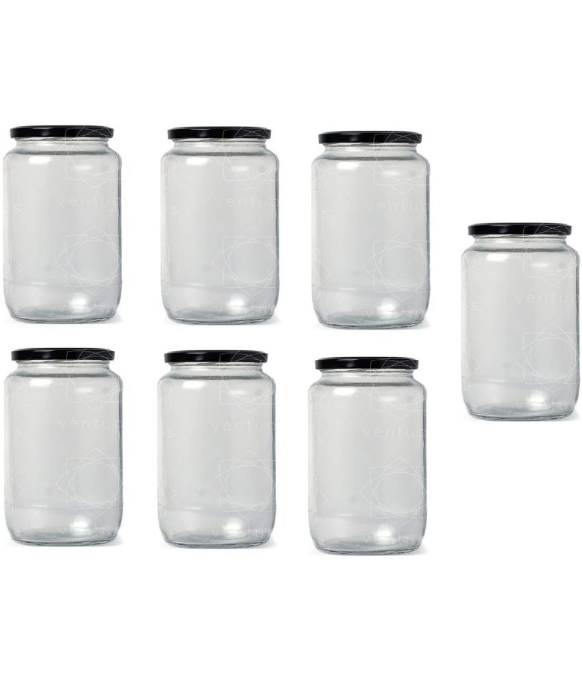     			AFAST Airtight Storage  Glass Food Container Set of 7 700 mL
