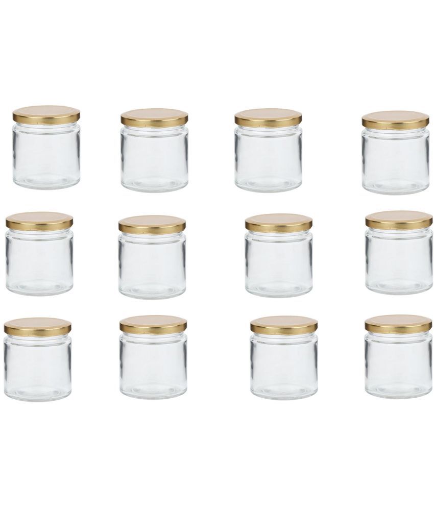     			AFAST Airtight Storage  Glass Food Container Set of 12 50 mL