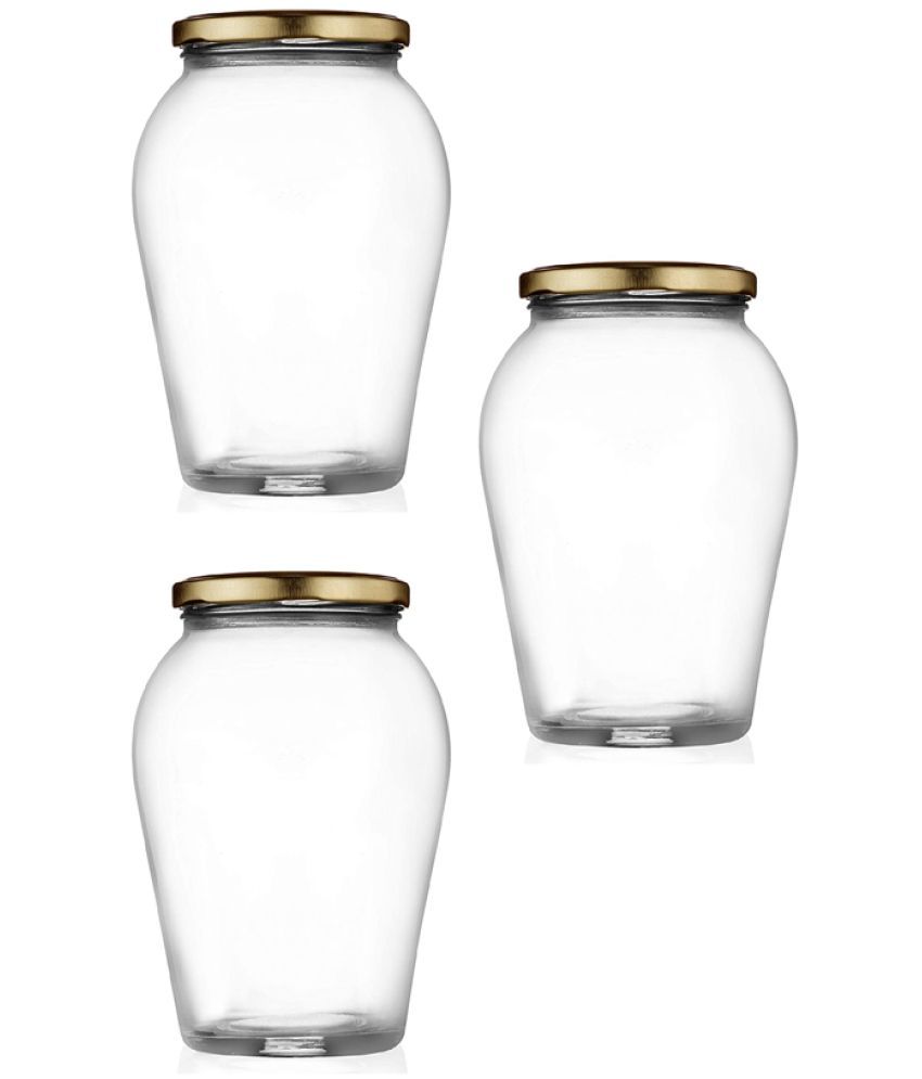     			AFAST Airtight Storage  Glass Food Container Set of 3 300 mL