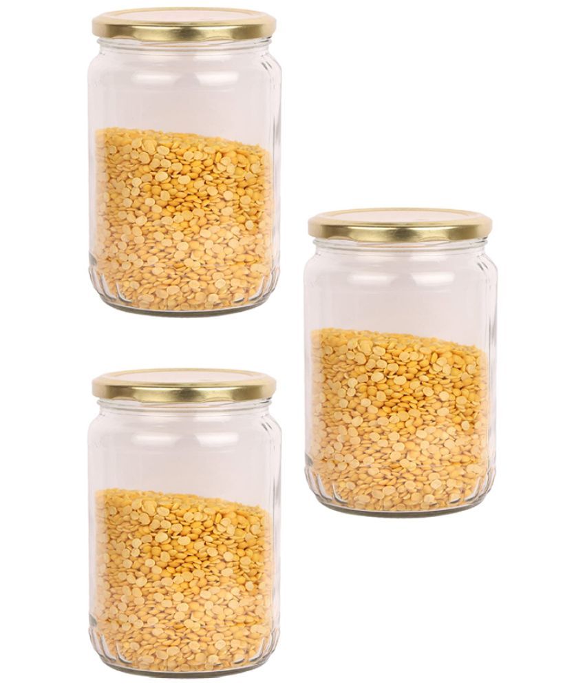     			AFAST Airtight Storage  Glass Food Container Set of 3 400 mL