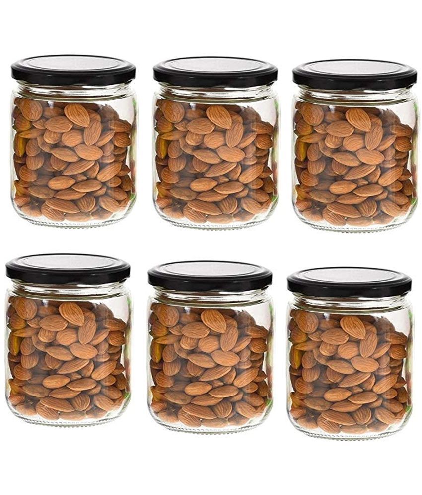     			AFAST Airtight Storage  Glass Food Container Set of 6 500 mL