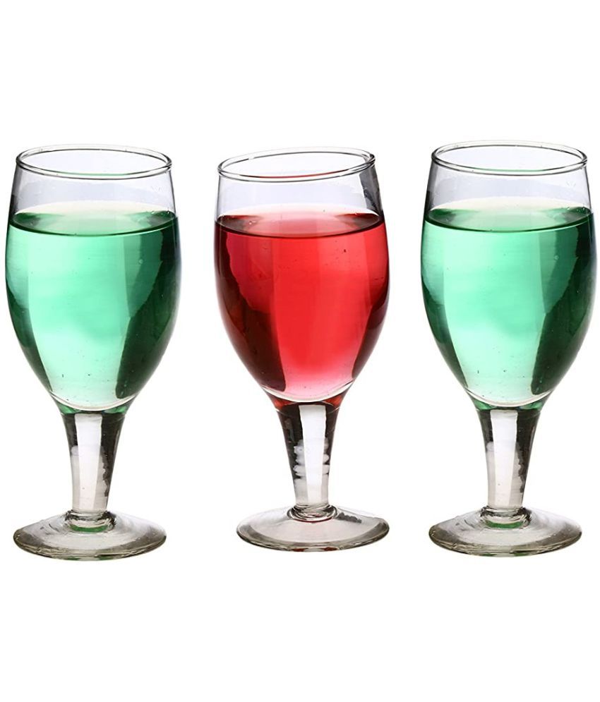     			Afast Wine  Glasses Set,  180 ML - (Pack Of 3)