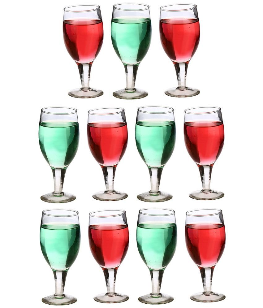     			Afast Wine  Glasses Set,  180 ML - (Pack Of 11)