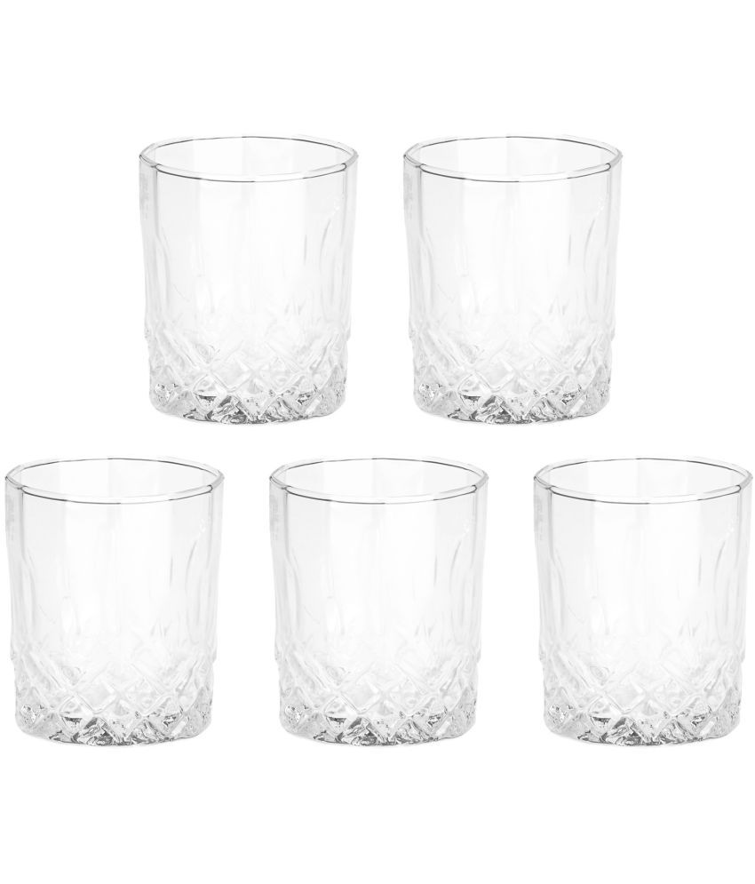     			Afast Whisky  Glasses Set,  200 ML - (Pack Of 5)