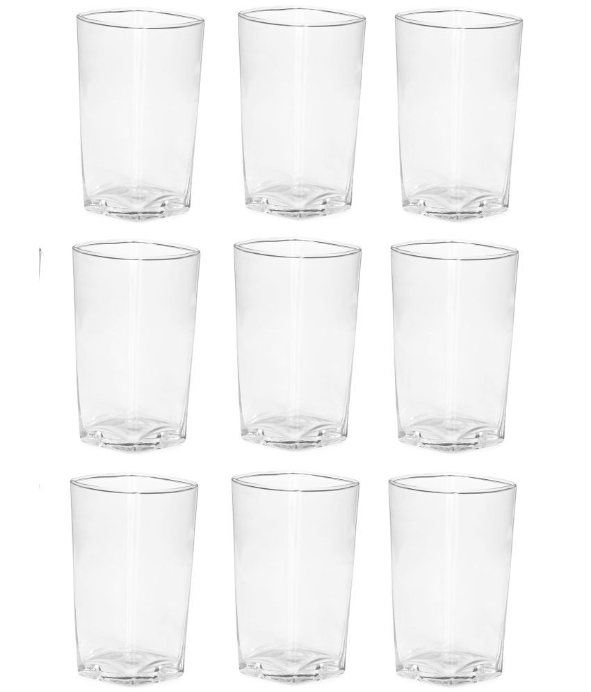     			Afast Water/Juice  Glasses Set,  350 ML - (Pack Of 9)