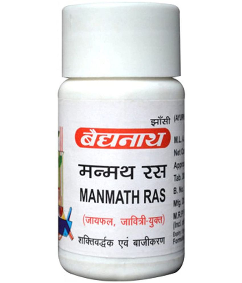     			Baidyanath Manmath Ras Tablet 40 no.s Pack Of 2