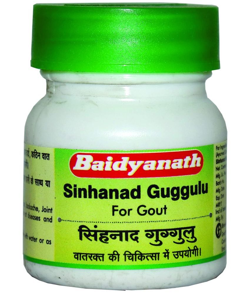     			Baidyanath Sinhanad Guggulu Tablet 40 no.s Pack Of 2