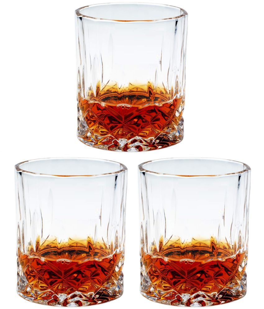     			Afast Whisky  Glasses Set,  200 ML - (Pack Of 3)