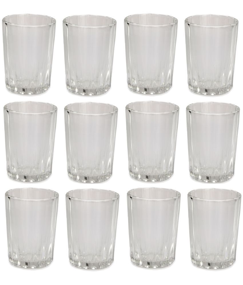     			Somil Water/Juice   Glasses Set,  200 ML - (Pack Of 12)