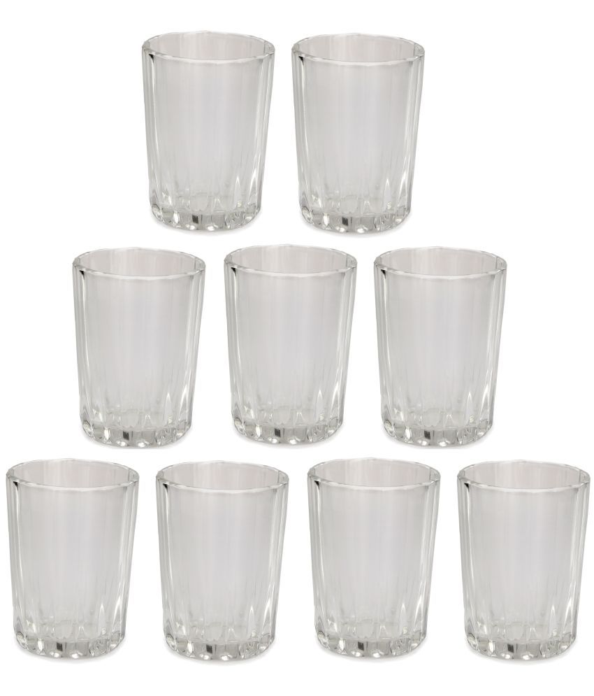     			Somil Water/Juice   Glasses Set,  200 ML - (Pack Of 9)