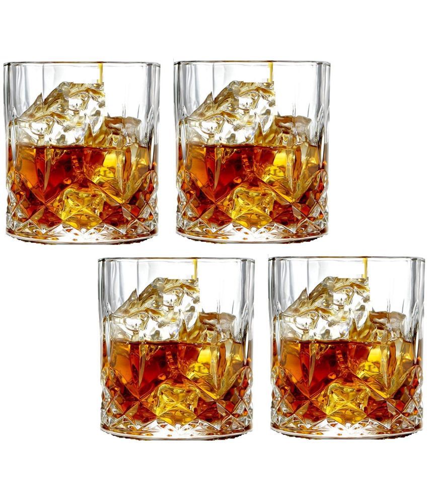     			Somil Whisky  Glasses Set,  200 ML - (Pack Of 4)