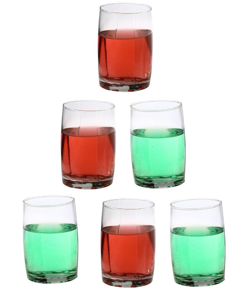     			Somil Water/Juice  Glasses Set,  270 ML - (Pack Of 6)