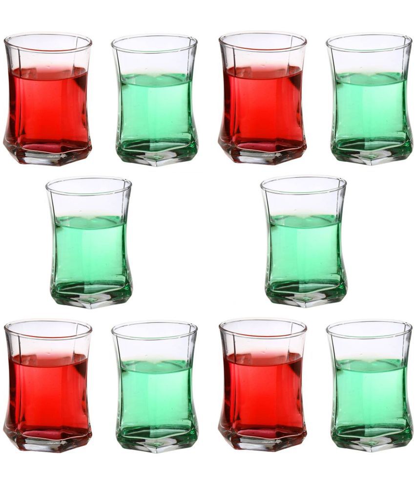     			Somil Water/Juice  Glasses Set,  280 ML - (Pack Of 10)